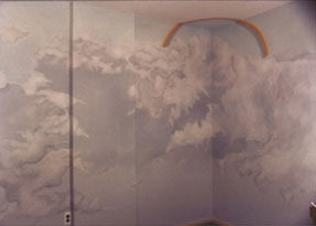 Clouds Mural